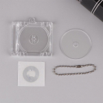 Mini Nfc funktsionaalne CD-plaadi &uuml;mbris v&otilde;tmehoidja perifeerne m&auml;lestusalbumi v&otilde;tmehoidja isetegemise seljakoti ripatsi jaoks as the picture