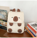 Armas seljakott Cartoon Capybara &otilde;pilaste koolikott naiste suure mahutavusega seljakott must