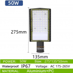 LED AC175-265V K&otilde;rge Kvaliteediga Alumiiniumist V&auml;li T&auml;navavalgusti 6000K Seina Valgustus T&auml;nav Aed Seina Valgustid IP67 Veekindel 50W 100W 150W 50W