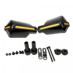 Mootorratta kaitsevarustus Tuulekindlad juhtraua k&auml;ekaitsmed Mootorratta tarvikud K&auml;ekaitse K&auml;epideme kaitsmed Kilp Universaalne must