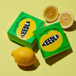 keedle solid gargle no more stain (lemon flavor) 12 packs