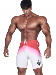 FIED IFBB 16-tollised f&uuml;&uuml;sikakomplekti l&uuml;hikesed p&uuml;ksid Posing Trunks V&otilde;istlusujumise suvised NPC number [FIED] Meeste (JP, Suurus, 26, Roosa) [&uuml;ksus] roosa