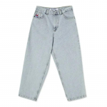 Uus Harajuku hiphopi multikas Y2K Big Boy teksad Graafiline tikandid Baggy teksad p&uuml;ksid k&otilde;rge v&ouml;&ouml;kohaga laia s&auml;&auml;rega p&uuml;ksid t&auml;navar&otilde;ivad M helesinine v&auml;rv