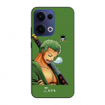 Coque de t&eacute;l&eacute;phone - Maniacase - Oppo Reno 13 5G - Silicone - Souple - Roronoa Zoro One Piece