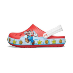 Crocs Nintendo x Classic Lights Klappjalatsid Lastele Fun Lab - Super Mario Laste Tennised Punane Leek 206438-8C1 24-25