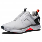 FootJoy Hyperflex BOA Golf 3E Meeste Jalan&otilde;ud, Valge/Must, 25.5 cm,