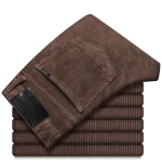 6 v&auml;rvi meeste paksud velvetist vabaaja p&uuml;ksid, talv uus stiil, &auml;ri, mood Stretch, tavalised p&uuml;ksid, meeste br&auml;ndi riided 40 tume khaki v&auml;rv