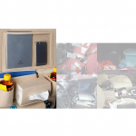 Auto tagaistme organisaator lausriidest 40x55cm pestav universaalne tagaistme hoiukott telefonile