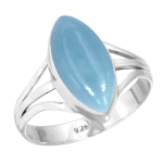925 Sterling H&otilde;bedast S&otilde;rmus Naistele Kivist K&auml;sit&ouml;&ouml; Ehe Emadep&auml;eva Kingitus Amazoniit Angelit Sinine Opaal Botswana Agate Mohave Azuriit Kr&uuml;sokoll 6