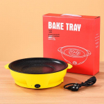 Kaasaskantav multifunktsionaalne elektriline grillahi ja k&uuml;psetusplaat 30cm