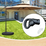 Umbrella Hand Crank Handle, Heavy Duty Garden Shade Easy to Use Patio Accessories
