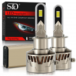 2 tk H7 H4 LED Canbus Auto Esitule Pirnid 140W 60000LM H1 H11 H8 HB3 9005 HB4 9006 9012 Hir2 LED Esituli Auto Turbo Lamp VW Ford jaoks 6500K Valge H1