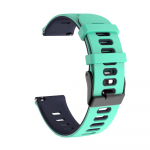 22mm Spordirihmad Huami Amazfit Stratos 2 2S 3 jaoks Silikoonist K&auml;erihm Xiaomi Amazfit GTR 47mm GTR2 Pace LS05 jaoks Kellav&otilde;ru For Stratos 2 2S 3 punane must v&auml;rv