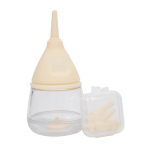 Lemmikloomade piima ja ravimi s&ouml;&ouml;tmispudel kutsikatele ja kassipoegadele Bottle & 3 Nipples sinine