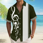 Hawaii s&auml;rk meestele, meeste vintage n&ouml;&ouml;pidega keeglis&auml;rgid l&uuml;hikeste varrukatega suvine rannas&auml;rk L tumesinine