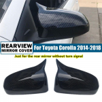 Toyota Corolla 2014-2018 Carbon Fiber Look k&uuml;lgmiste tahavaatepeegli kattekorkide jaoks