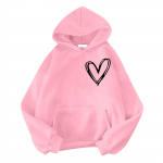 Kapuutsiga pluss sametkampsun Naiste vabaaja topid, jakk paaridele, kapuutsid S