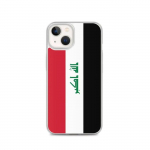 Coque pour iPhone - PIXELFORMA - iPhone 13 - Drapeau de l'Irak - Silikoonist supp - Design l&eacute;ger