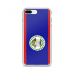 Coque T&eacute;lephone Drapeau Belize &ndash; iPhone 8 Plus