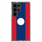 Coque T&eacute;l&eacute;phone &ndash; Samsung &ndash; Galaxy S20 Ultra &ndash; Drapeau Laos &ndash; Supp &ndash; Mitmev&auml;rviline