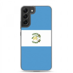Coque T&eacute;l&eacute;phone &ndash; Samsung &ndash; Galaxy S21 Ultra &ndash; Drapeau Guatemala &ndash; Souple &ndash; mitmev&auml;rviline