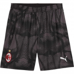 Puma AC Milan Kollektsioon Ss24 Kogu Pind Tr&uuml;kitud Mugavad Kiiresti Kuivavad Keskmise K&otilde;rgusega Spordip&uuml;ksid Meeste p&uuml;ksid Must 775124-27 S