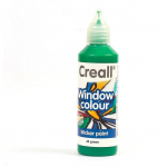 Peinture repositionnable pour vitres Creall Glass 80 ml - vert
