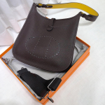 Stiil K&otilde;rgekvaliteediline Eritellimusel Valmistatud K&auml;sitsi &Otilde;mmeldud Evelyn Peapael Kiht Lehma Nahk Mitmek&uuml;lgne Mini Koppkott &Uuml;he &Otilde;la Ristkott Medium+21CM