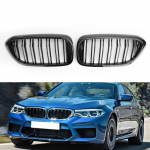 Eesmine neeruv&otilde;re l&auml;ikiv must topeltribidega BMW 5. seeria G30 G31 sedaanile 17-19