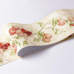 10CM PVC Veekindel V&ouml;&ouml;joon Puit Marmor Isekleepuv Sokkel Taustapilt Elutoa Dekoor Vin&uuml;&uuml;l &Auml;&auml;reteip Seina Nurga Kleebis 10cmx5M