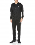 Adidas ECT05 treening&uuml;likond Suurus M Meeste 3-triibuline komplekt, Must/Valge (IC6767),