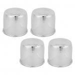 4 tk 4,25-tolline rattakeskkapsel s&uuml;sinikterasest l&uuml;kandkinnitusega rattakeskuse ilukilbi kate veoauto haagise matkaauto maasturi ratastele velgedele