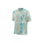 Jordan Tie-Dye &Uuml;mmarguse kaelusega L&otilde;tv L&uuml;hikeste varrukatega T-s&auml;rk Madalate &otilde;lgadega Meeste Topid Mitmev&auml;rviline DX9584-110 XL