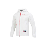 Nike CNY seeria logoprindiga lukuga kapuutsiga jakk meestele jakid valge FD4063-121 M