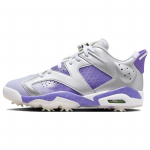 Air Jordan 6 Retro Low Golf NRG US Open Meeste tossud H&otilde;bedane metallik-H&otilde;bedane Action-Viinamari FD0205-055 42.5