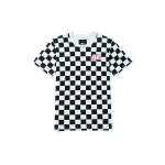 Vans Logo Ruuduline Prindi V&auml;rviplokk L&uuml;hikeste Varrukatega T-s&auml;rk Unisex Topid Must VN0A4MLUJ0Z M