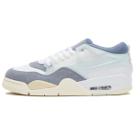 Air Jordan 4 RM Diffused Blue Ashen Slate Meeste Tossud Valge Prism-Roosa Jalgpalli-Hall FQ7939-101 40.5