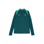 Nike Portugal Elite Dri-FIT ADV V&auml;rviplokk Meeskonna logo tr&uuml;kiga Pikkade varrukatega Jalgpallis&auml;rk Meeste Topid Kristallsinine FJ1929-381 M