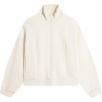 Li Ning Sporditrendi Seeria Lahtine Vabaaja Lihtne &Uuml;hev&auml;rviline Seisukrae Dressipluus Naiste dressipluus Helebeež AWDU390-1 L