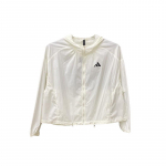 Adidas Vabaaja Lahtine Kiirkuivav Kapuutsiga Jakk Naiste Jakid Kreemjasvalge KC6012 M