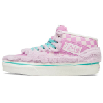 Vans Miro&Wujo X Half Cab J&auml;nese Aasta Piiratud Seemisnahast Ruuduline Soe Madala s&auml;&auml;rega Rula Tossud Unisex Tennised Roosa VN000UC8BO9(S-BOX) 36.5