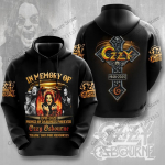 Vintage Rockb&auml;nd Ozzy Osbourne 3D-tr&uuml;kiga kapuutsiga pusa Meeste Naiste Mood Kapuutsiga Pusa Muusika Spordidress Meeste Kapuutsiga Pusa Talveriided 2XL