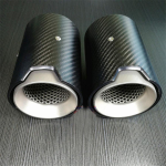 2,5 matt s&uuml;sinikkiust v&auml;ljalasketoru otsakate BMW M2 M3 M4 M5 M6 X5M X6M jaoks