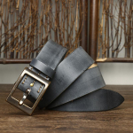 V&ouml;&ouml; Meeste k&auml;sitsi valmistatud raskesti pestud retrostiilis isikup&auml;ra trendikas paksendav esimene kiht veisenahast vintage ehtsast nahast v&ouml;&ouml; 105cm