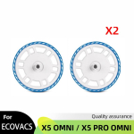 Sobib Ecovacs Debot X5 OMNI / X5 PRO OMNI / X5 PRO tolmuimeja osadele: peamine rullik, k&uuml;ljepintsel, tolmukott, filter, mopplapp, tarvikud white