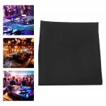 Professionaalne DJ-ekraani aluse kattekomplekt - 47,6x45,3x23,6 tolli Kaasaskantav DJ-kabiini fassaad - Must Oxfordi riidest &uuml;rituskate pidude jaoks must