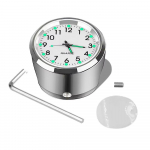 Alumiiniumist kvartskella helendav kella juhtraua kinnitus 22&ndash;25 mm mootorratta t&otilde;ukeratta ja jalgratta juhtrauda veekindla ajan&auml;idiku jaoks h&otilde;be