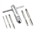 HUIKKJP Kraani k&auml;epide Ratchet Kruvi keermel&otilde;ikur Ratchet T-k&auml;epide Keermel&otilde;ikur Puur M3 M4 M5 M6 M8 &Uuml;hendus Keermel&otilde;ikuri k&auml;epide T&ouml;&ouml;riistakomplekt Puurimine Kruvi keermel&otilde;ikur