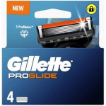 Lames de Rasoir - GILLETTE - Proglide - 4 Lames - Rev&ecirc;tement Anti-Friction - Lame de Finition