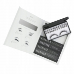 Faux cils - Nanolash - Starter kit - Application &agrave; domicile - Couleur noire - Extensions en grappe